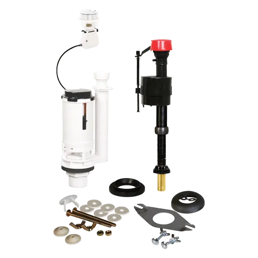 PROCP002 PRO UNIVERSAL CISTERN PACK WITH BRASS SHANK FILL VALVE, FLUSH VALVE AND FITTINGS-HPS Hartlepool Plumbing Supplies