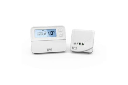 EPH Controls Battery-Powered Wireless Programmable Thermostat COMBIPACK4