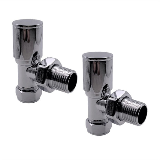 Radiator Valve Angled 15mm (Pair) HPS Hartlepool Plumbing Supplies