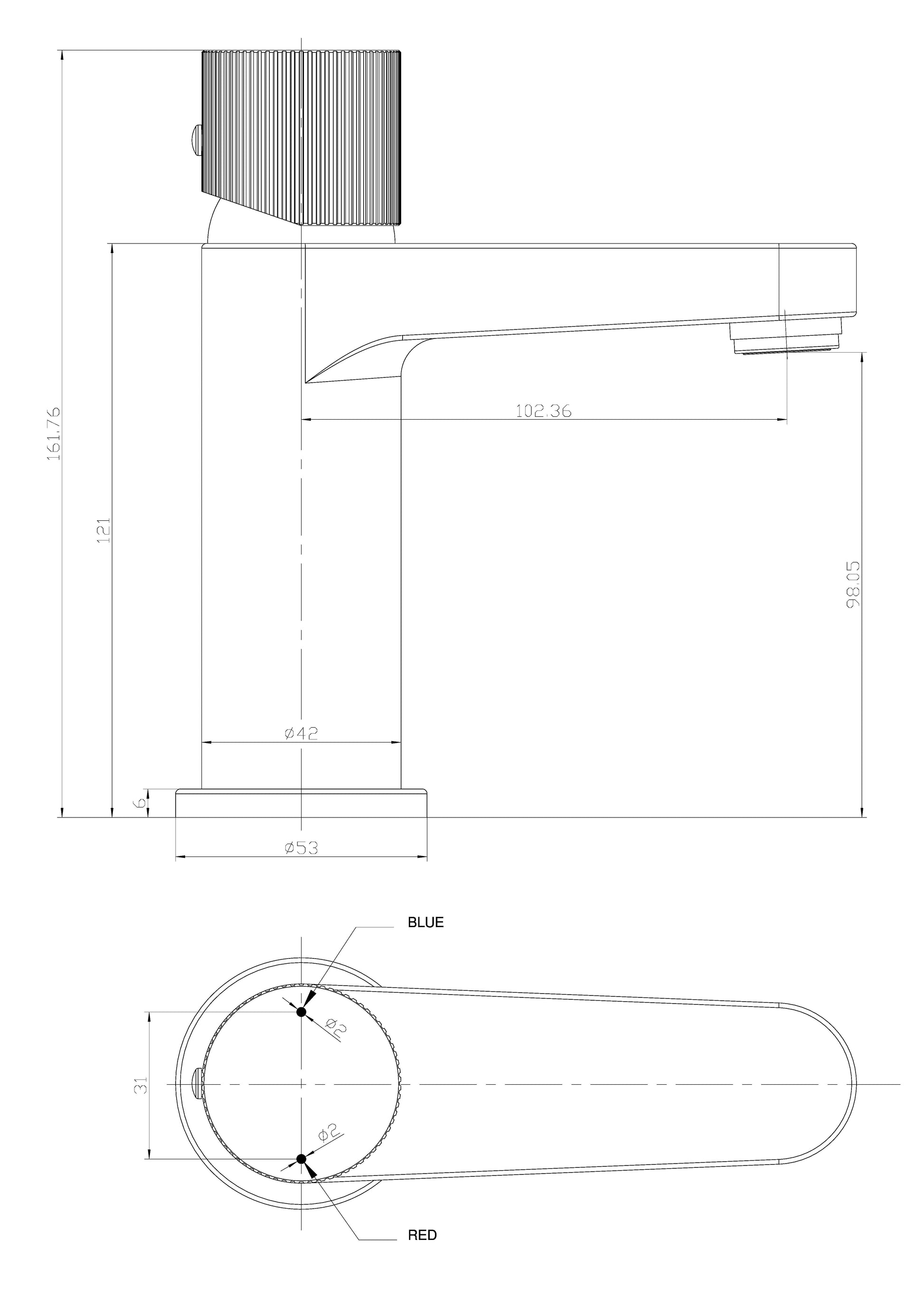 KOKO Mono Basin Mixer HPS Hartlepool Plumbing Supplies